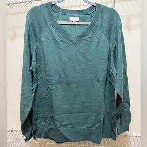 Lucky Brand Women's Teal Sweater